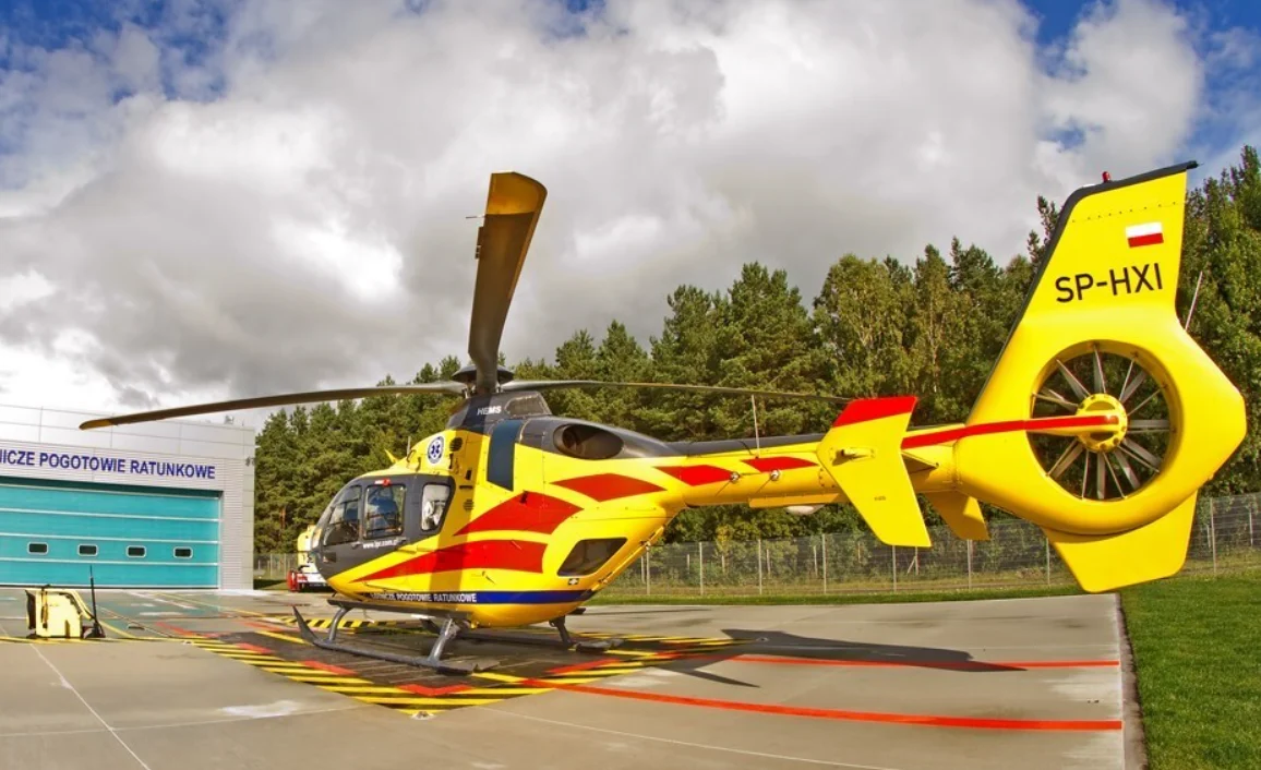 Doświadczony wspinacz spadł ze ścianki wspinaczkowej. Lądował śmigłowiec LPR