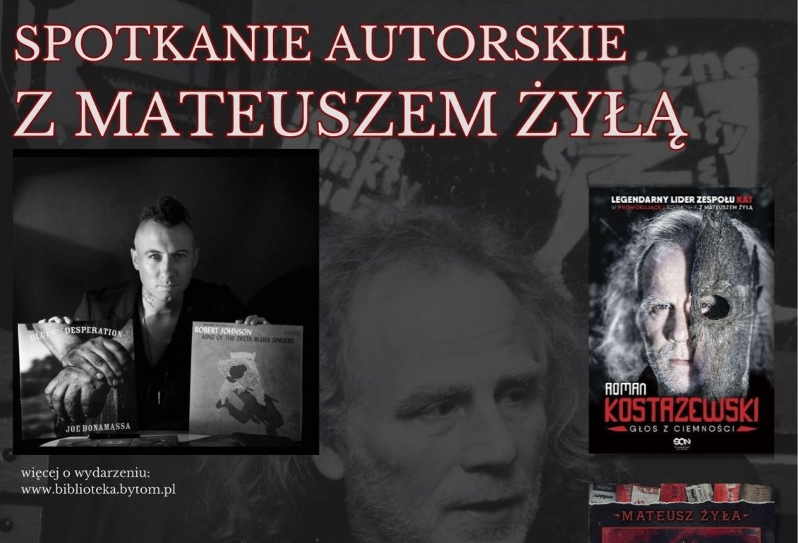 Poznaj historię zespołu Kat podczas spotkania autorskiego z Mateuszem Żyłą
