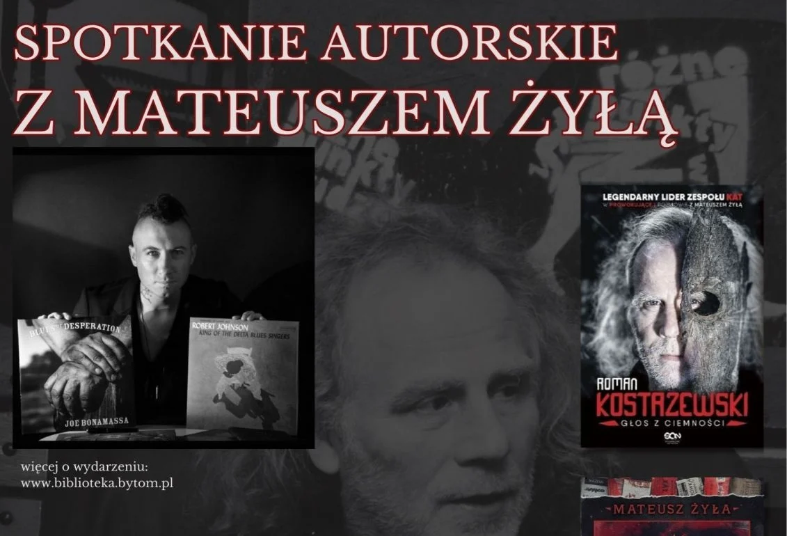 Poznaj historię zespołu Kat podczas spotkania autorskiego z Mateuszem Żyłą