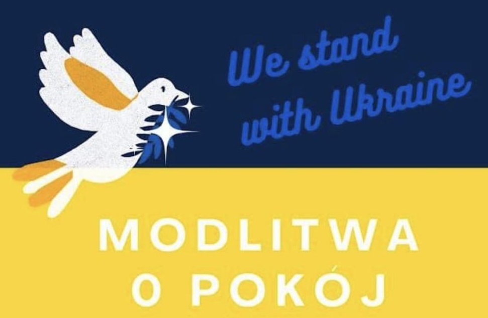 W sobotę modlitwa o pokój w Ukrainie