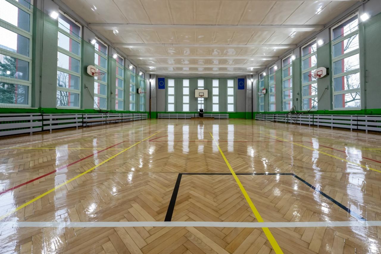 Sale gimnastyczne po remoncie 8