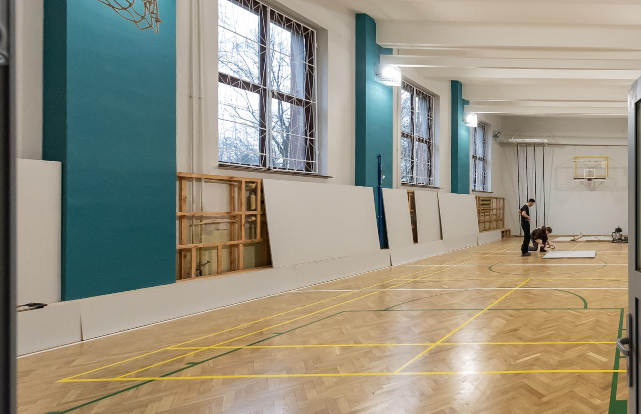 Sale gimnastyczne po remoncie 20