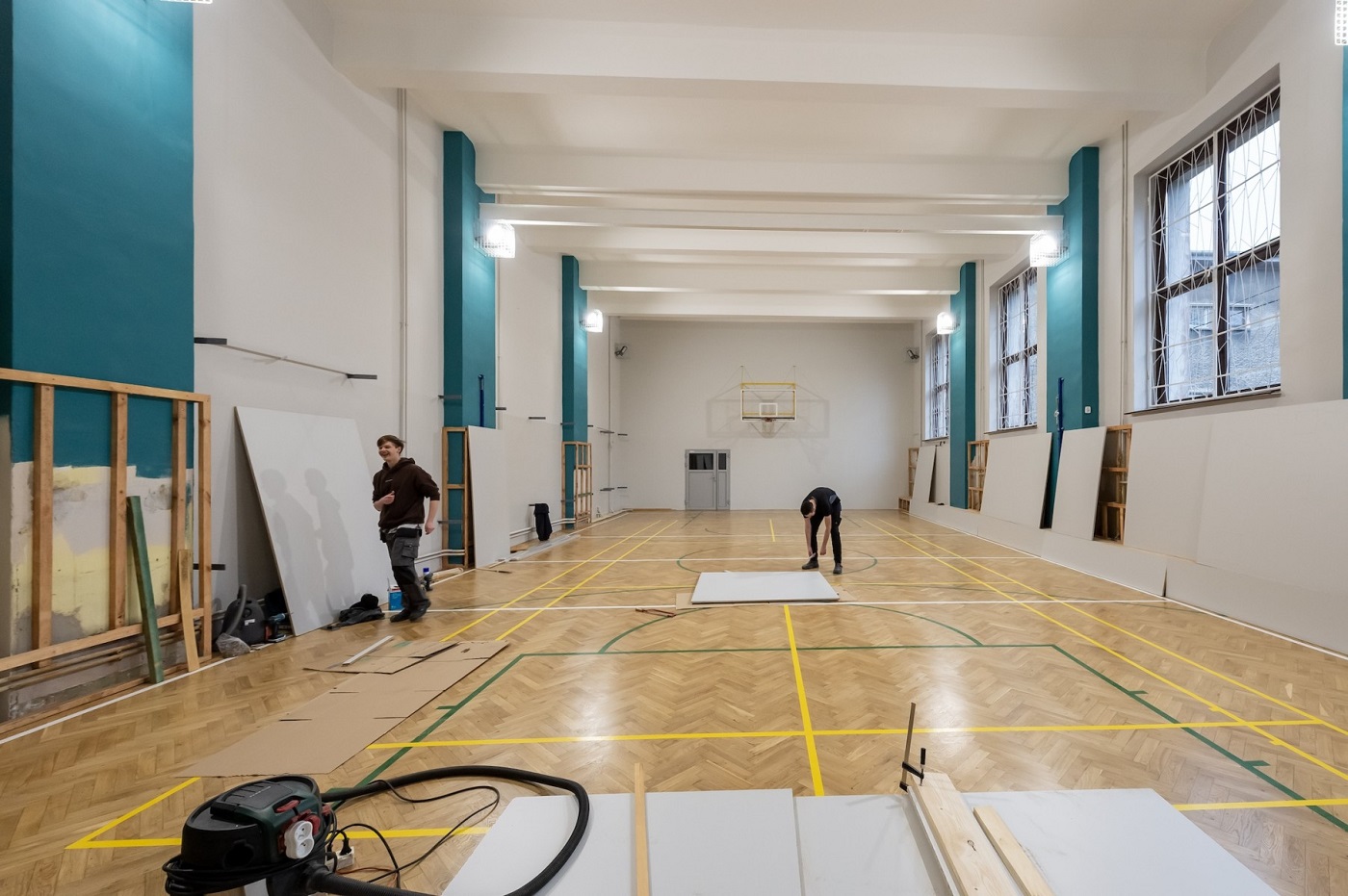 Sale gimnastyczne w Bytomiu po remoncie [FOTO]