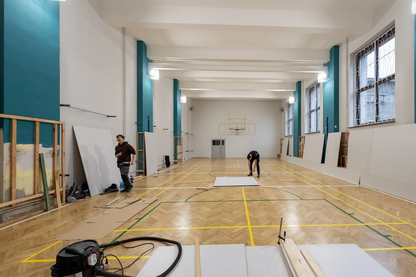 Sale gimnastyczne w Bytomiu po remoncie [FOTO]