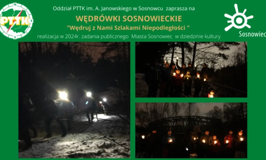 PTTK zaprasza na IV Rajd Nocny Szlakami Powstania Styczniowego w Sosnowcu