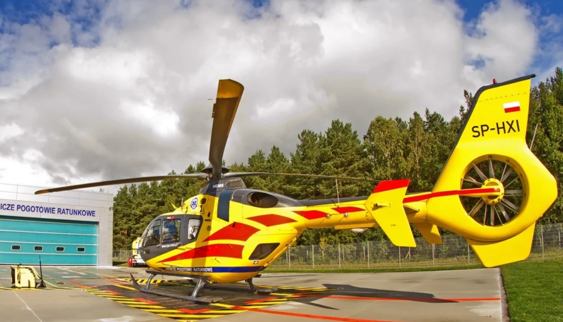 Doświadczony wspinacz z Sosnowca spadł ze ścianki wspinaczkowej. Lądował śmigłowiec LPR