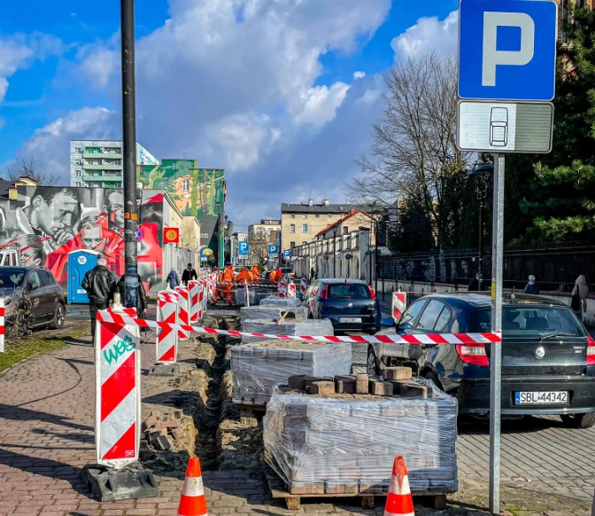 Prace przy ul. Kościelnej w Sosnowcu. Arkadiusz Chęciński przedstawił harmonogram zmian