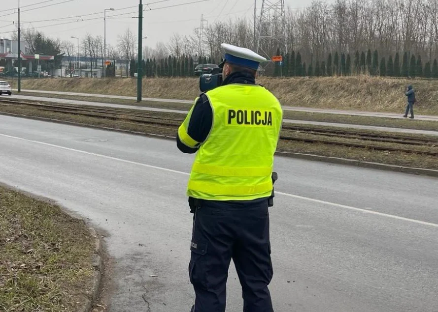 Działania "Bezpieczny Pieszy" na sosnowieckich drogach