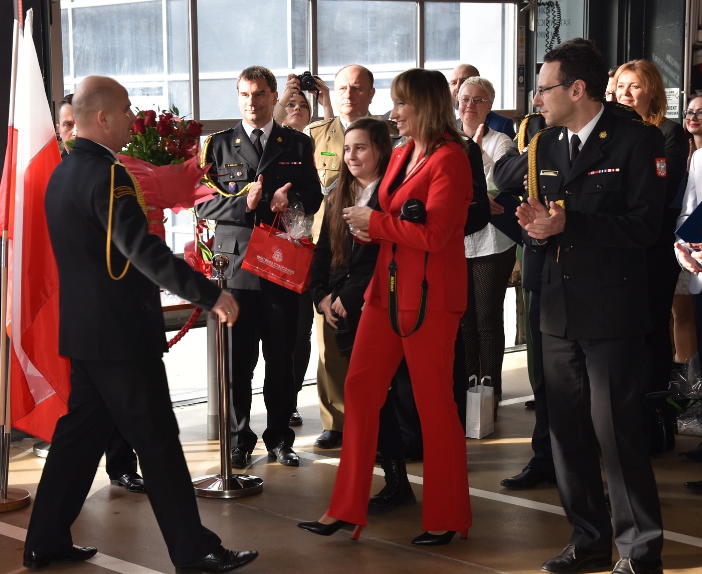 Pożegnanie St. bryg. Damiana Krawczyka ze Strażą Pożarną po 28 latach służby