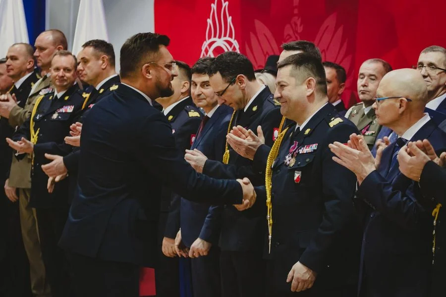 Komendant wojewódzki PSP zakończył służbę. Pożegnanie z udziałem Marcina Krupy