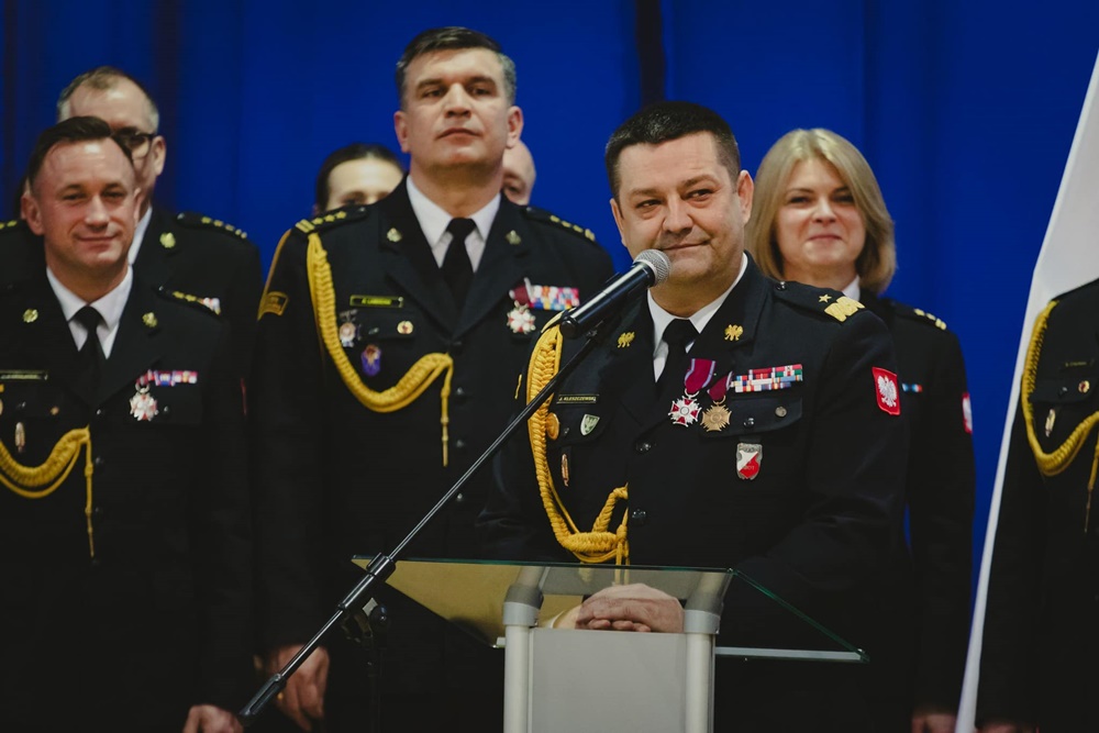 Komendant wojewódzki PSP zakończył służbę. Pożegnanie z udziałem Marcina Krupy