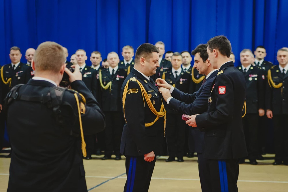 Komendant wojewódzki PSP zakończył służbę. Pożegnanie z udziałem Marcina Krupy