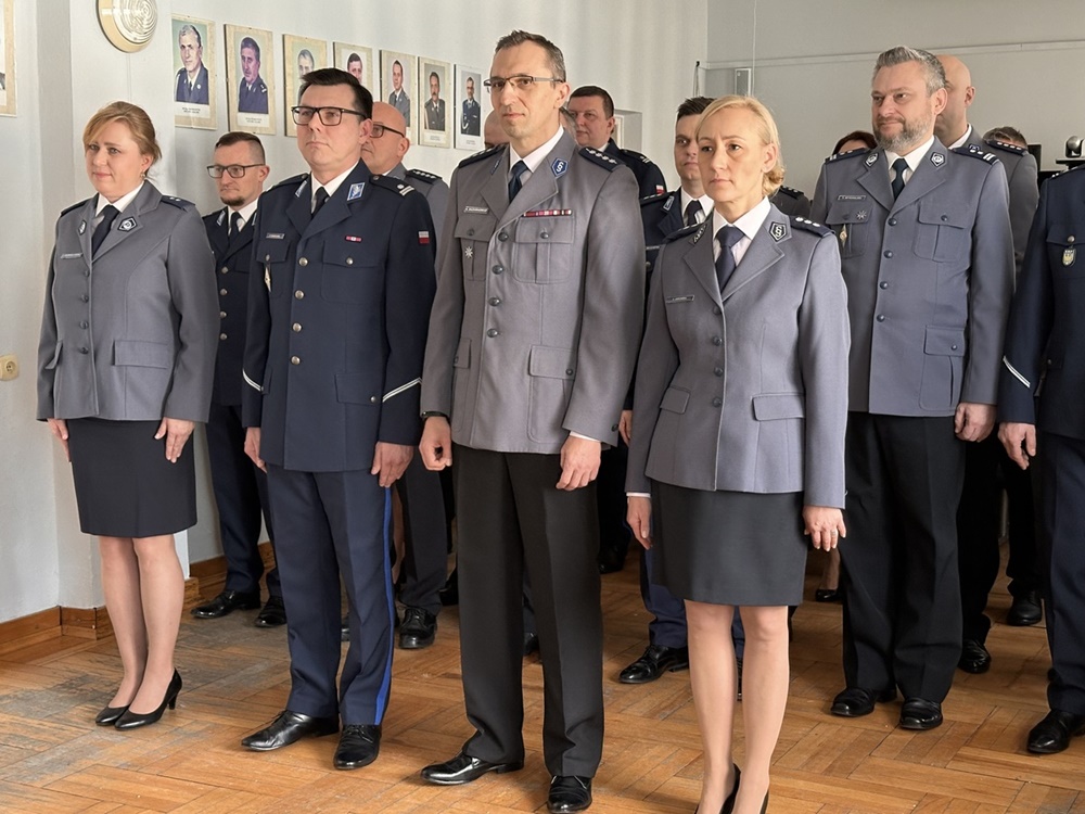 Pożegnali się z mundurem. Uroczysta zbiórka w Katowicach