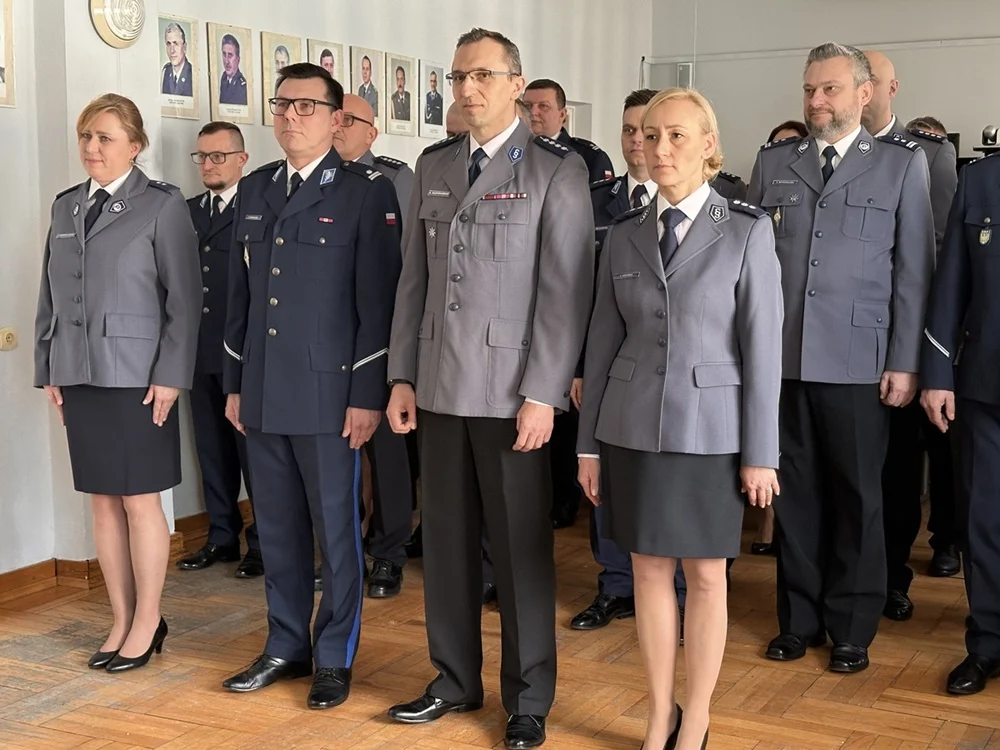 Pożegnali się z mundurem. Uroczysta zbiórka w Katowicach