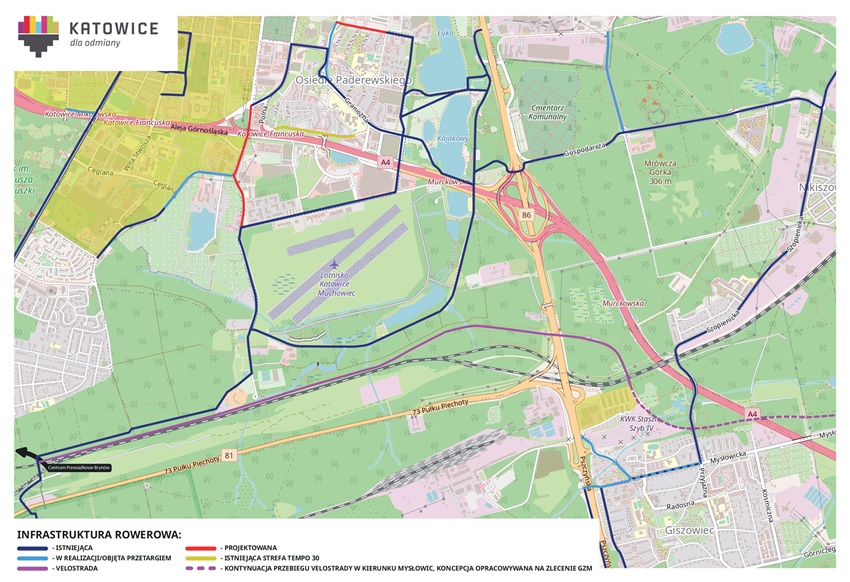 Kolejne przetargi na inwestycje rowerowe i drogowe w Katowicach