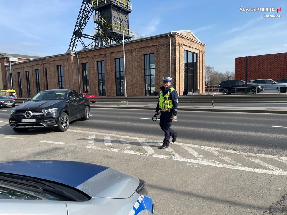 Katowicka drogówka podsumowała działania "Bezpieczny Pieszy"