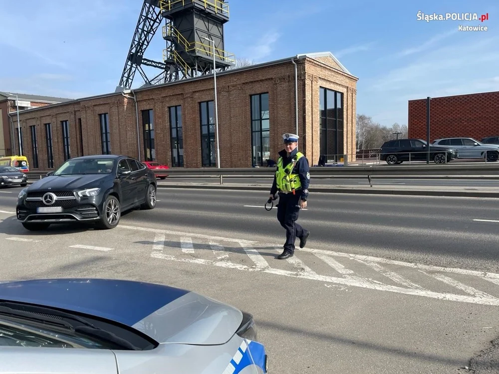 Katowicka drogówka podsumowała działania "Bezpieczny Pieszy"