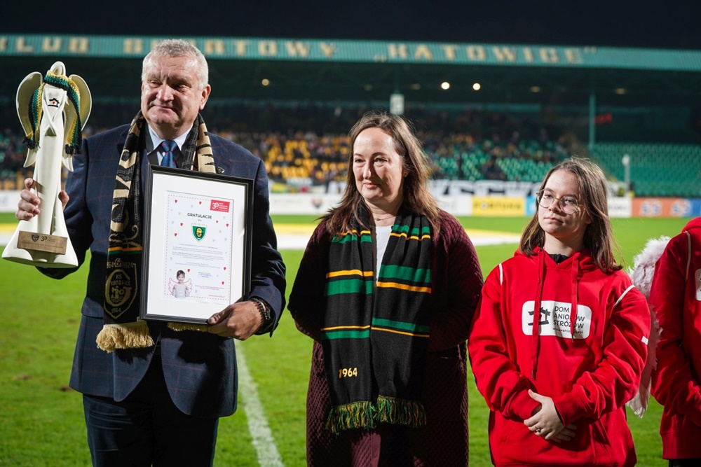 Policjanci zabezpieczali mecz pomiędzy drużynami GKS-u Katowice i Miedzi Legnica