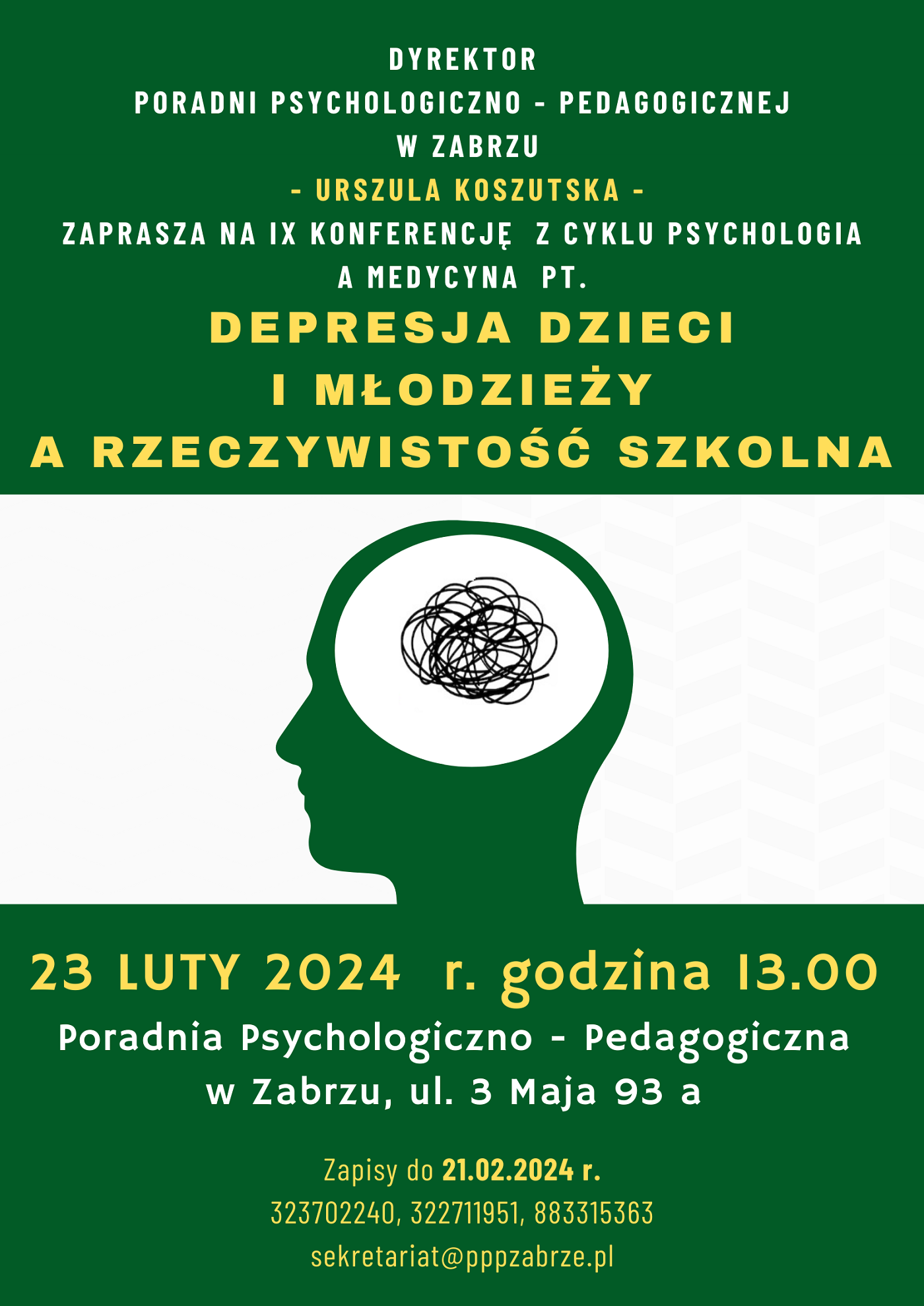 Przed nami IX Konferencja z cyklu "Psychologia a Medycyna"