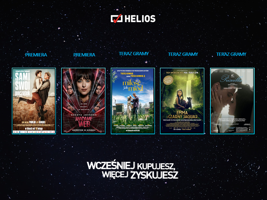 Lutowe nowości w kinach Helios