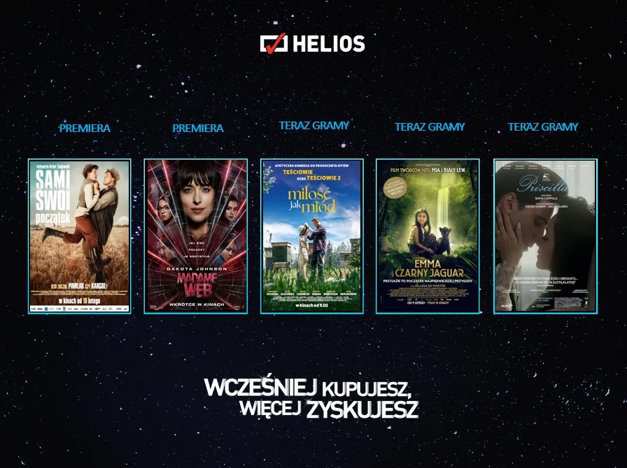 Lutowe nowości w kinach Helios