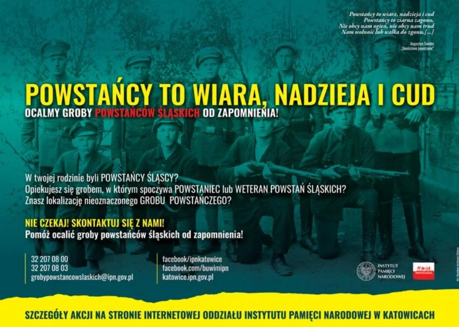 Żory: Ocalmy groby Powstańców Śląskich od zapomnienia!