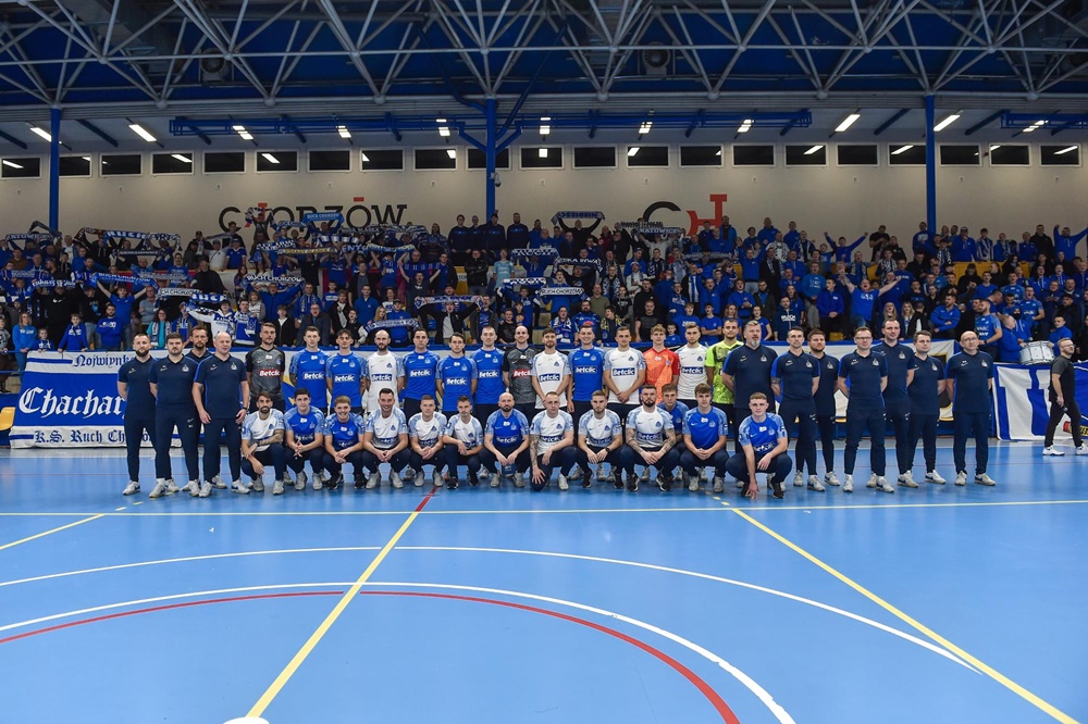 Ruch Chorzów zaprezentował się w hali MOSiR przed ligową rundą