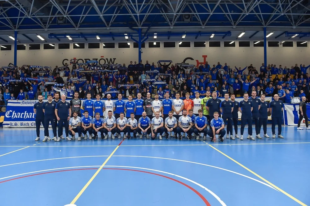 Ruch Chorzów zaprezentował się w hali MOSiR przed ligową rundą
