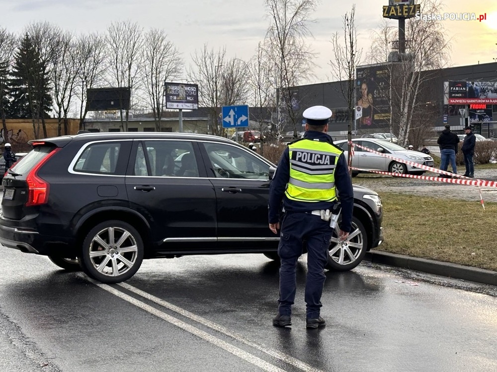 Chorzowscy policjanci zabezpieczali mecz na Stadionie Śląskim