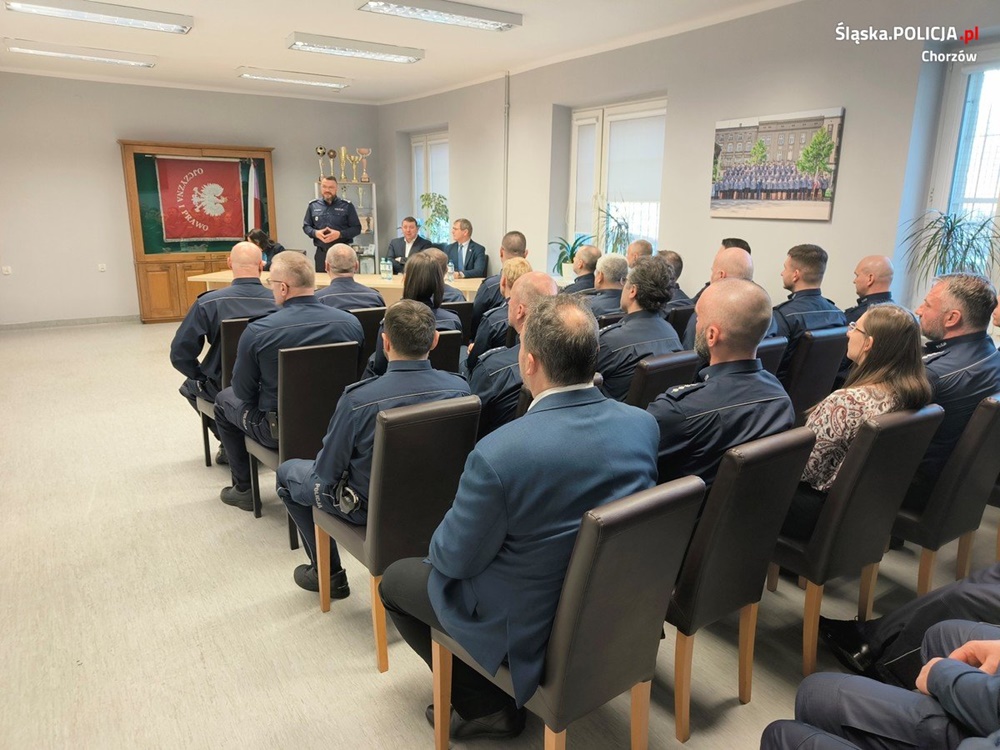 W chorzowskiej komendzie odbyła się narada roczna