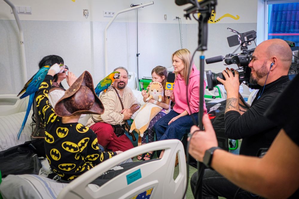 Papugoterapia w Zespole Szpitali Miejskich!