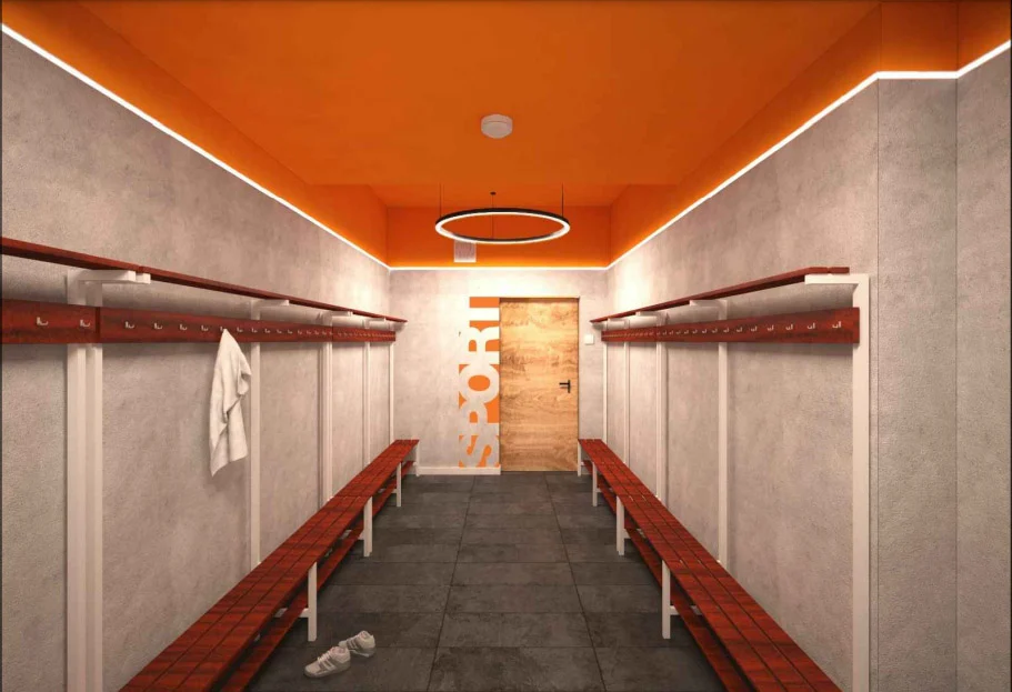 Modernizacja szatni w hali przy ul. Dąbrowskiego. II etap prac chorzowskiego MORiSu