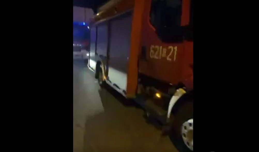 Pożar w budynku jednorodzinnym na ulicy Miczurina