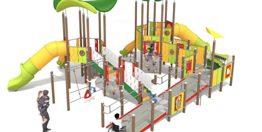 Integracyjny plac zabaw dla dzieci powstanie wkrótce w Rokitnicy [FOTO]