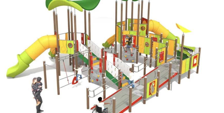 Integracyjny plac zabaw dla dzieci powstanie wkrótce w Rokitnicy [FOTO]