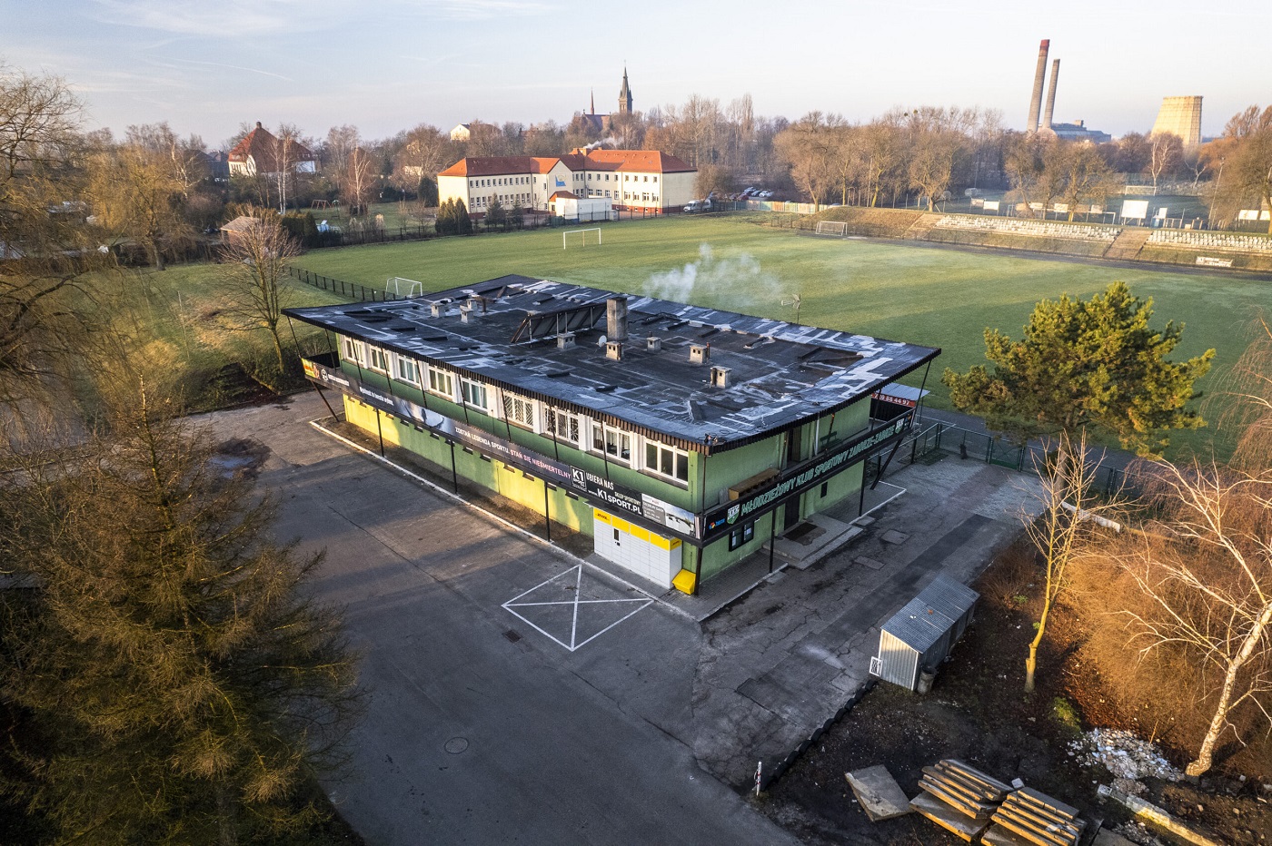 Budynek zaplecza Młodzieżowego Klubu Sportowego Zaborze zyska nowe oblicze!