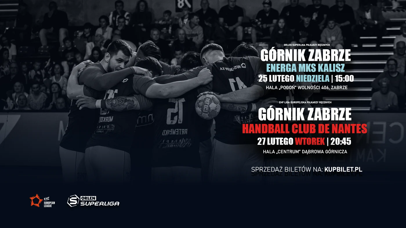 W niedzielę Górnik Zabrze zmierzy się z drużyną Energa MKS Kalisz