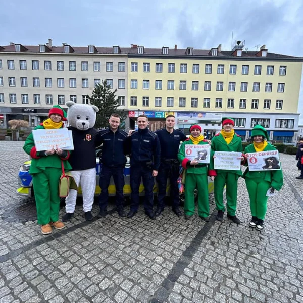 Militarny Mikołaj ze specjalną akcją z okazji Światowego Dnia Walki z Depresją