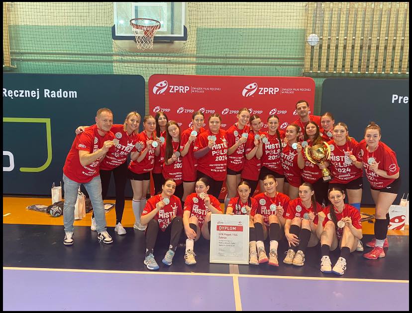 Szczypiornistki SPR Pogoń 1945 Zabrze wicemistrzyniami Polski!