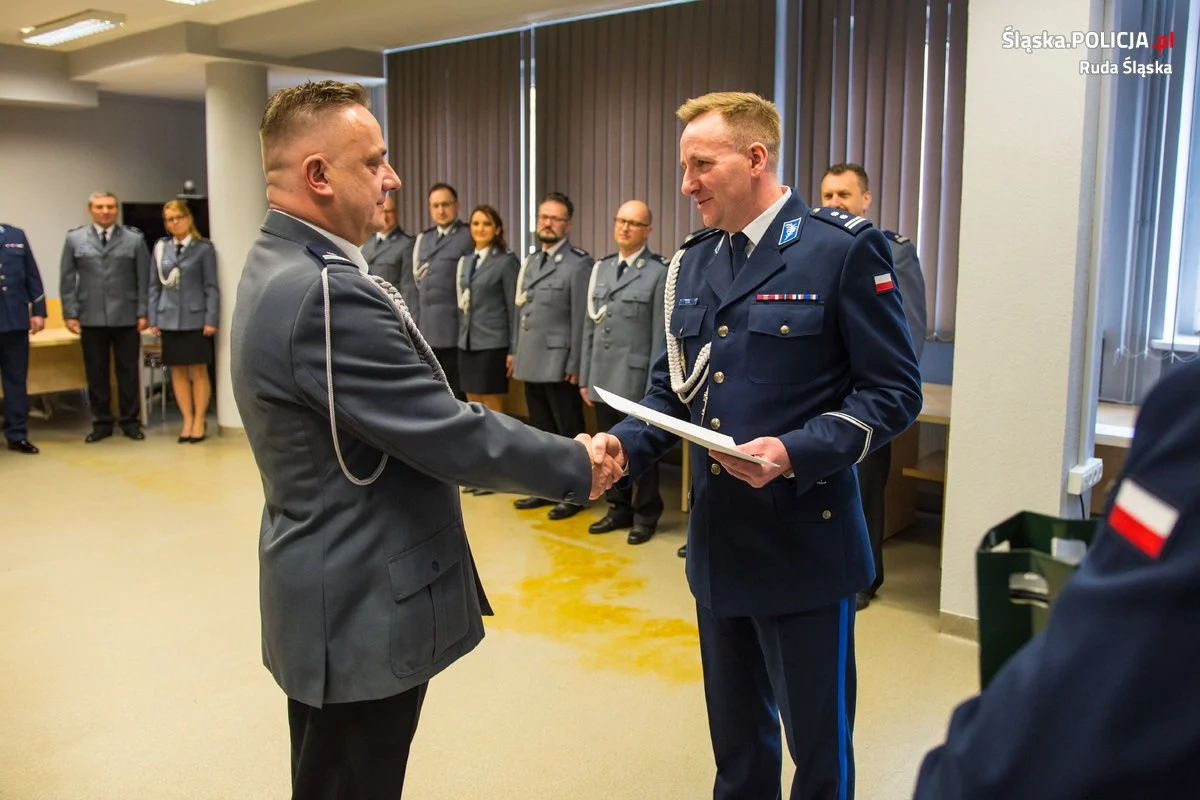 Rudzka Policja wita nowych komendantów i zastępców!