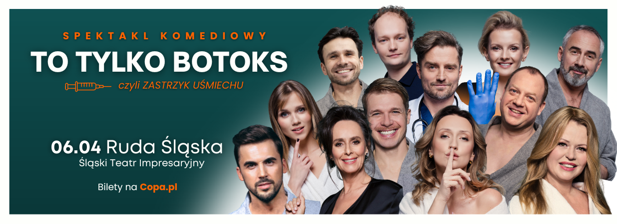 Spektakl komediowy "To tylko botoks" już w kwietniu w Rudzie Śląskiej!