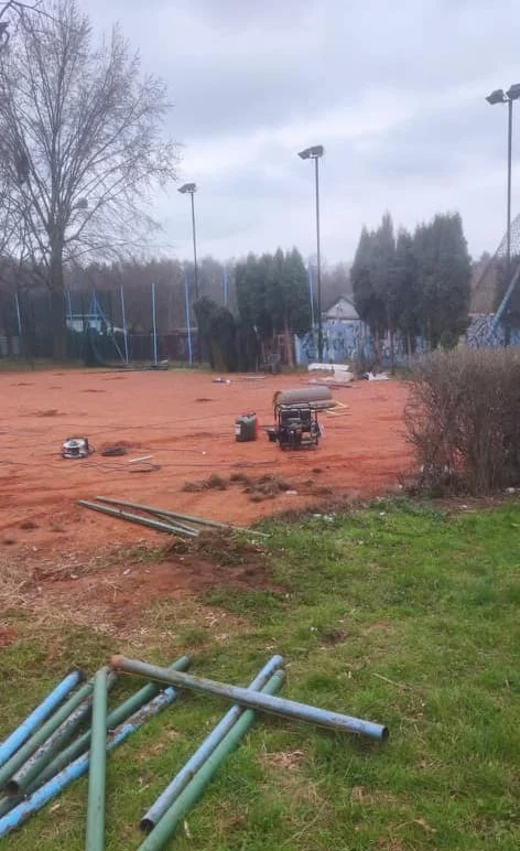 Korty tenisowe przy ul. Energetyków zmienią się w parking