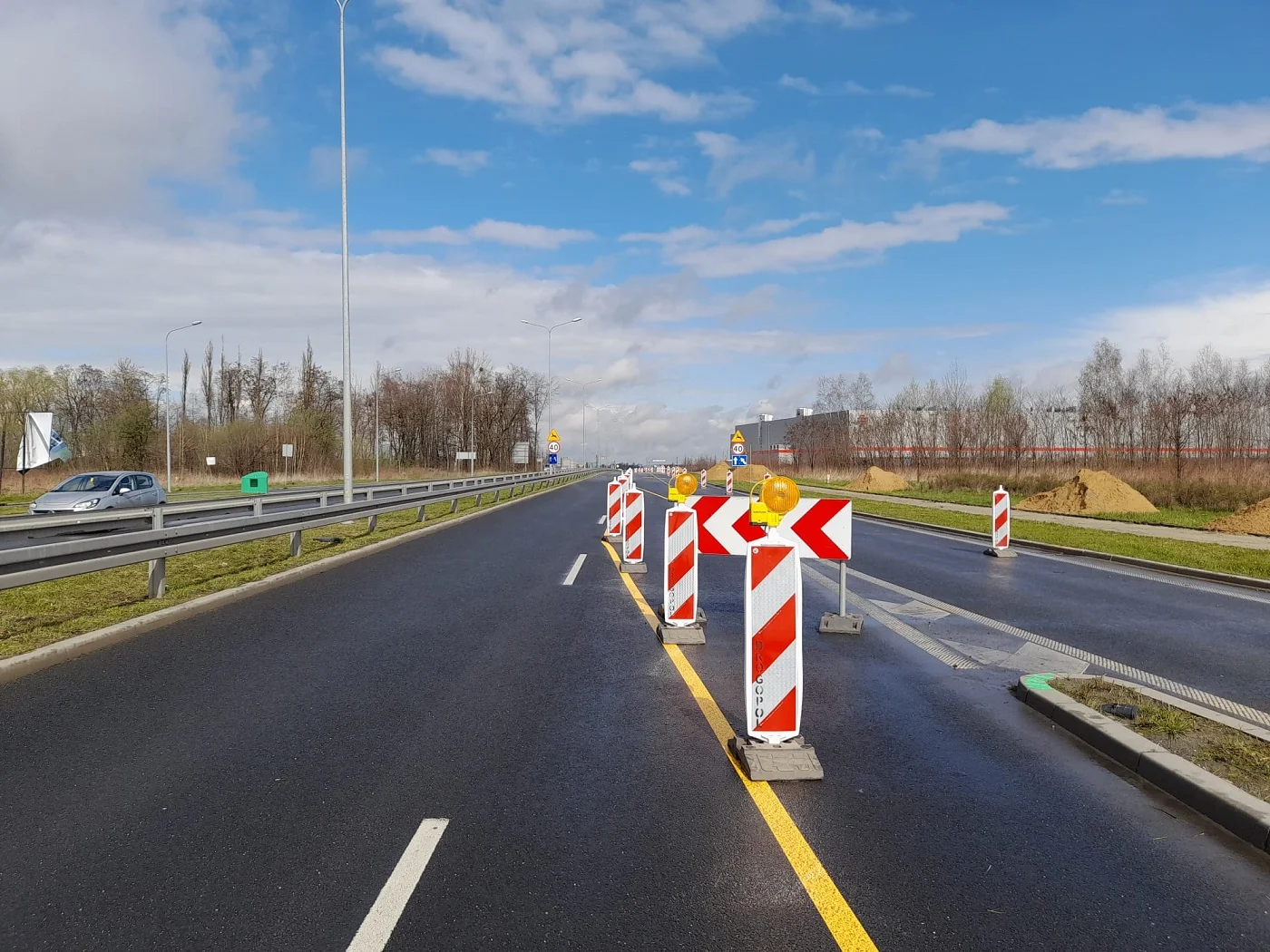 Uwaga kierowcy! Nowa organizacja ruchu na trasie N-S w kierunku DTŚ!