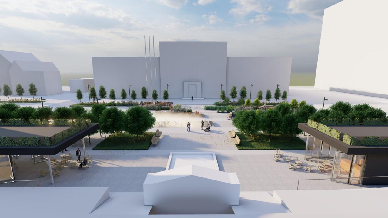 Przebudowa placu Jana Pawła II 5