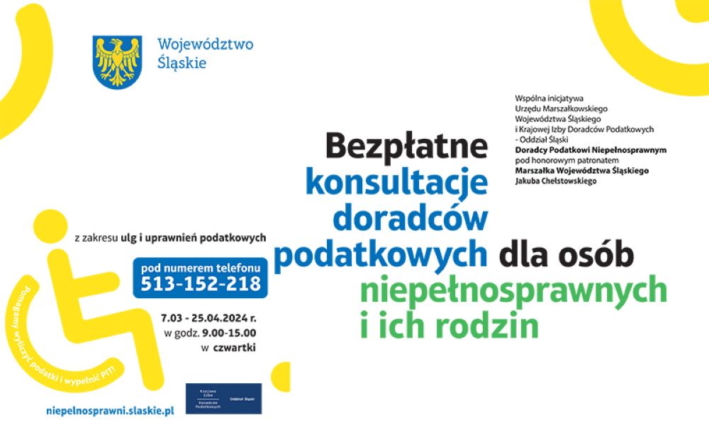 Doradcy podatkowi ponownie pomagają osobom z niepełnosprawnością