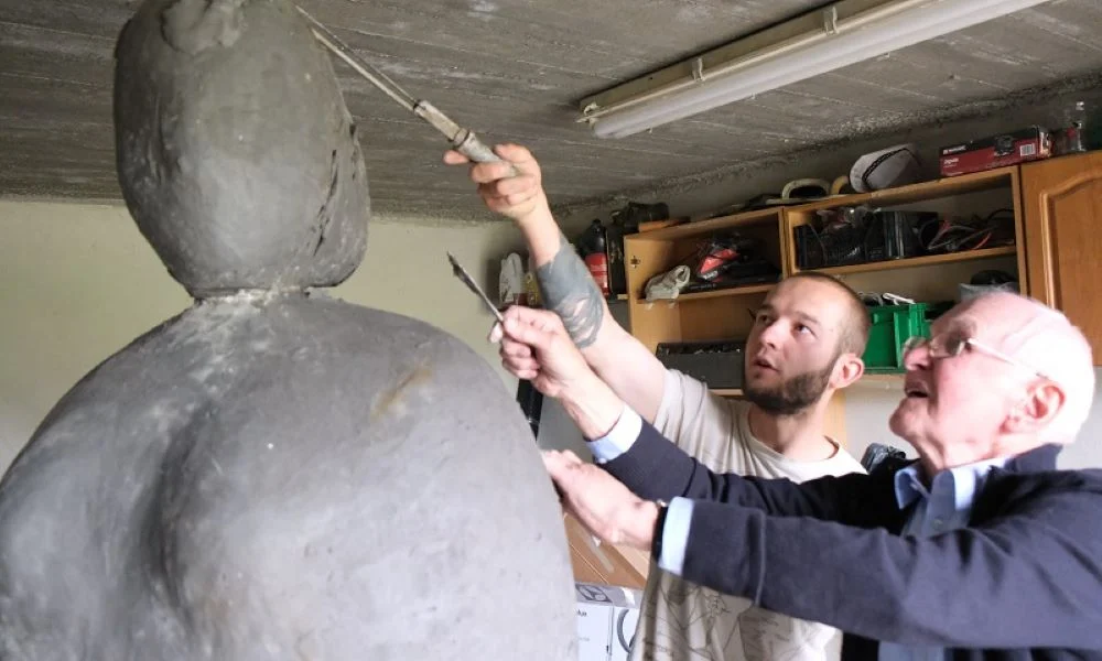 Replika rzeźby Stanisława Hochuła "Foka" może pojawić się w Pyskowicach!