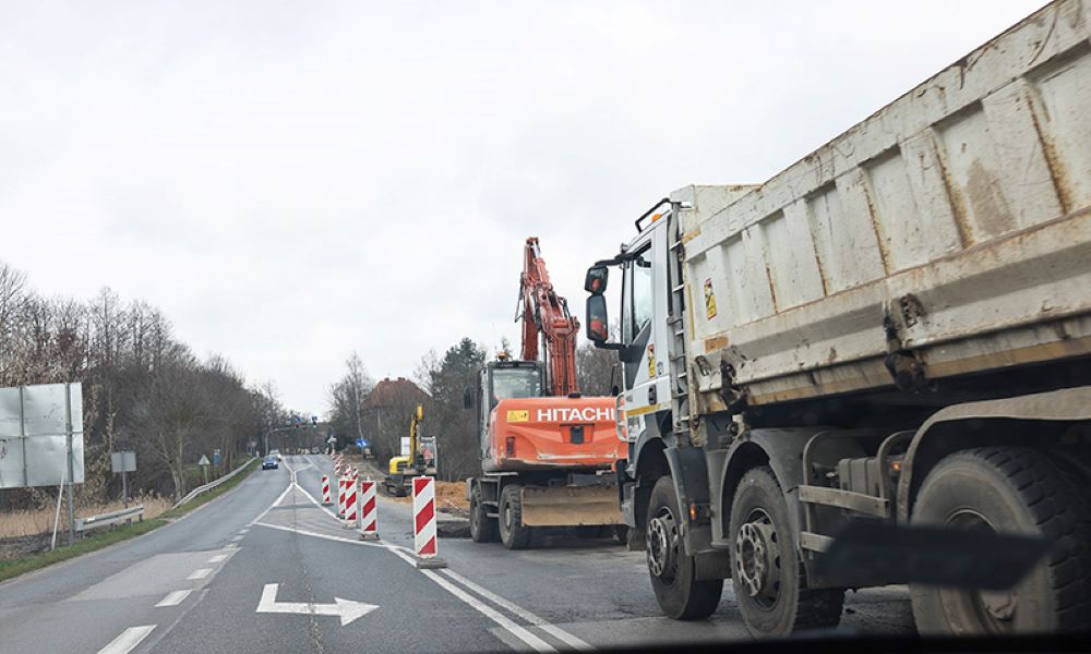 Powstanie chodnik w stronę stacji benzynowej przy ul. Gliwickiej