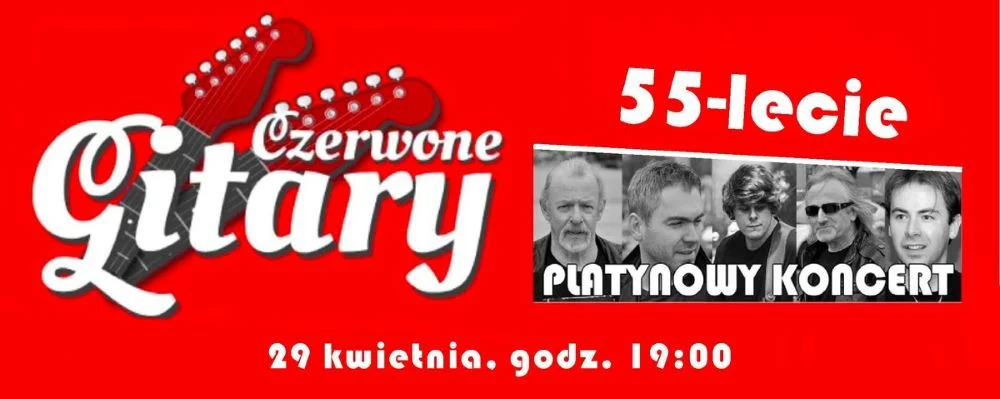 55-lecie Czerwonych Gitar w Wodzisławskim Centrum Kultury!