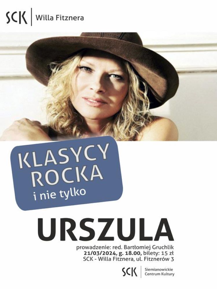 Kolejne spotkanie z serii "Klasycy Rocka i nie tylko" w Willi Fitznera już dzisiaj!