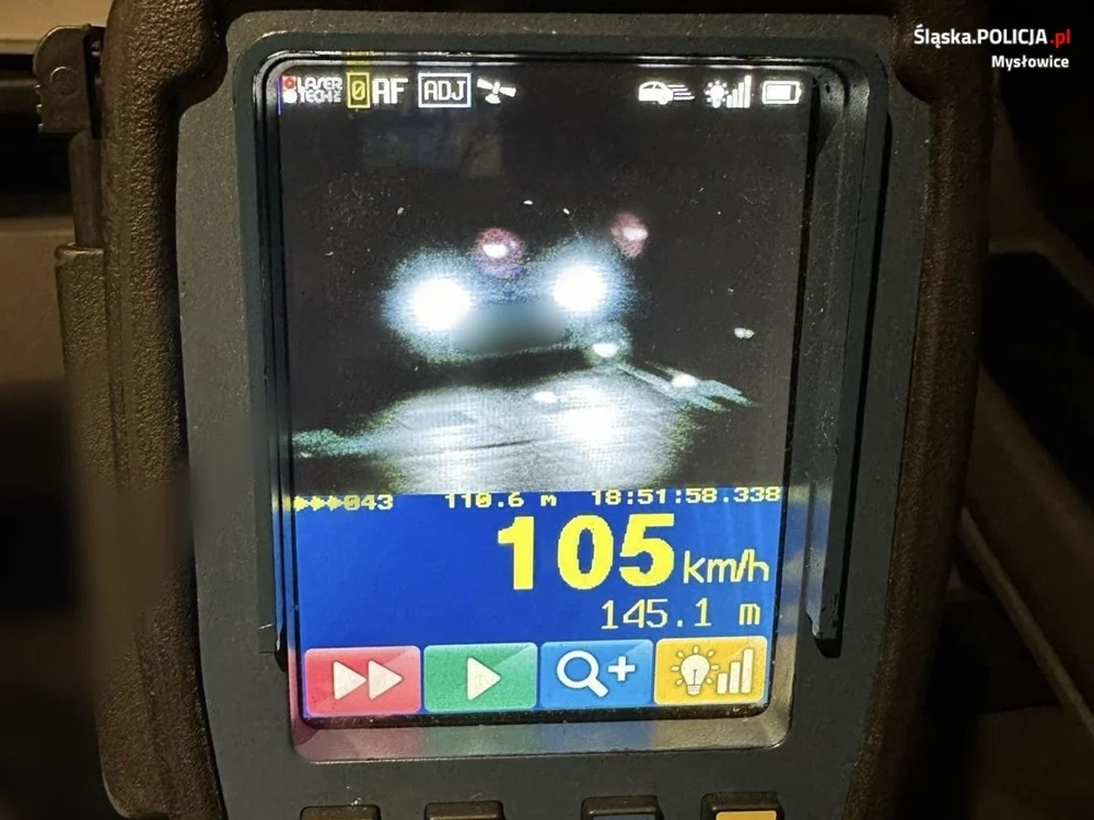 Mysłowice: Przekroczył prędkość o 55 km/h. Stracił prawo jazdy